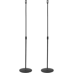 HEALLILY 1 Set/ 2 PCS Speaker Floor Stand Adjustable Height Surround Sound Speaker Stand Useful Electronics, Black, 22x80cm-picture-19