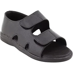 health fit Men's Diabetic & Orthopedic With Extra Soft Comfortable Sandal-picture-54