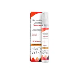 HEALTH SUTRA Niacinamide Oil Control Sunscreen With SPF 50 PA++++ - For Anti-Ageing 50 g-picture-16