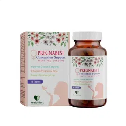 HealthBest Pregnabest 60 Pcs Conception Support Tablets Bottle for Women Enhance Pregnancy Rate-picture-17