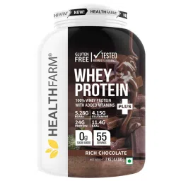 Healthfarm Whey Protein Plus, 4.4 lb Rich Chocolate-picture-29