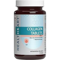 HealthKart Collagen Tablets (90 Tablets) | 3000mg | Vitamin C, E, Biotin with Hydrolyzed Peptides-picture-21