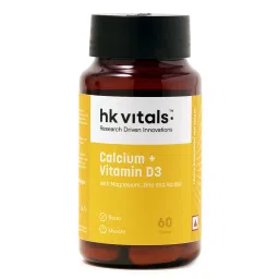 HealthKart HK Vitals Calcium,  60 tablet(s)  Unflavoured -picture-20