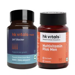 HealthKart HK Vitals Multivitamin Plus Men & DHT Blocker with Biotin 30 Tabs Combo-picture-25