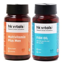 HealthKart HK Vitals Multivitamin Plus Men & Fish Oil 60 Caps Combo-picture-34