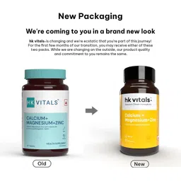 healthkart HK Vitals Calcium+Magnesium+Zinc & Vitamin D3, Bone Health image 4