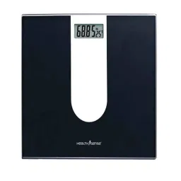 HealthSense 150kg Glass Top Black &a; White Digital Weighing Machine, YS-PS 111-picture-33