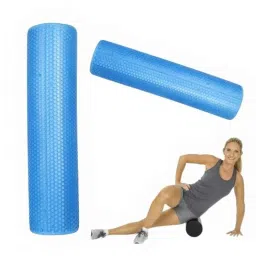 Healthtrek 45cm EVA Blue Yoga Foam Roller-picture-23