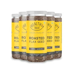 Healthy Treat Roasted Flax Seed - Ajwain Jeera - Pack Of 5-picture-19