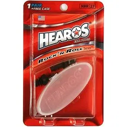 Hearos Earplugs Rock 'n Roll Series with Free Case 1-Pair Foam-picture-7