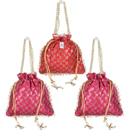 heart home Women Multicolor Potli-picture-18