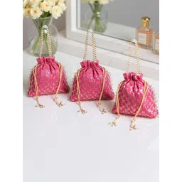 heart home Women Pink Potli-picture-36