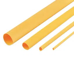 Heat Shrink Sleeve 5mm Yellow 2meter Industrial Grade WOER (HST)-picture-22