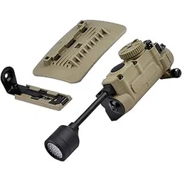 HEAVENGLOW Bendable Sturdy Tool Strobe Light Outdoor Head Lamp Khaki-Sporting Goods-Outdoor Sports-Camping & Hiking-, Lanterns & Lights-Headlamps-1 1 Base Plate-picture-10