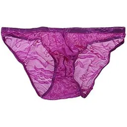 heavenglow Men's G-String Thongs Underwear | Special Jockstrap Design Briefs | Comfortable Nylon Underpants for Men | Ideal Gym | Purple M Size-picture-19