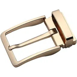 heavenglow Men's Reversible Belt Buckle Single Prong Rectangular Pin Belt Buckle Gold-picture-55