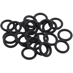 HEAVENGLOW Trade 25 Pieces Black Motorcycle Engine Oil Drain Plug Seal Ring for-picture-13
