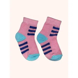 HEBTROCO Kids Color Blocked Ankle-Length Socks-picture-20