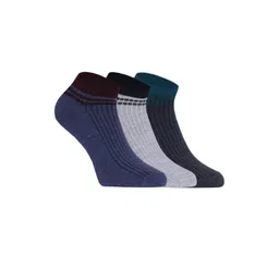 HEBTROCO Pack of 3 Cotton Ankle Length Socks-picture-14