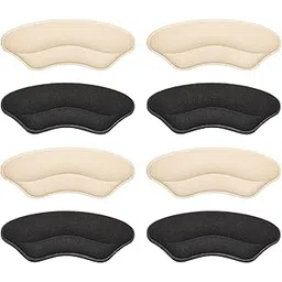 Heel Pads For Shoes That Are Too Big,Heel Grips Inserts Cushion Liners For Womens or Mens Loose Shoes,Heel Protectors For Shoes Too Big Inserts,Improve Shoe Fit,No Slip. (Multicolor,4 Pairs)-picture-50