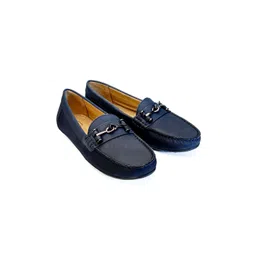 HEEL YOUR SOLE Women Leather Slip-On Round Toe Loafers-picture-23