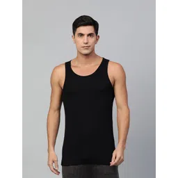 Heelium Men Anti Odour Bamboo Innerwear Basic Vests-picture-20