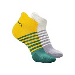 Heelium Men Pack Of 2 Patterned Breathable Ankle-Length Socks-picture-12