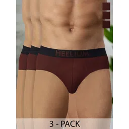 HEELIUM Men Pack Of 3 Bamboo Super Soft & Odour Free Comfort Fit Brief-picture-34