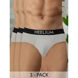 HEELIUM Men Pack Of 3 Bamboo Super Soft & Odour Free Comfort Fit Brief-picture-35
