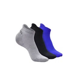 Heelium Men Pack of 3 Bamboo Super Soft Odour-Free Breathable Ankle-Length Socks-picture-16