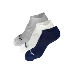 Heelium Men Pack of 3 Odour-Free Breathable Anti-Bacterial Bamboo Ankle Length Socks image 1