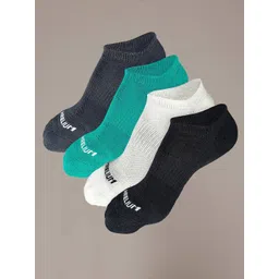 Heelium Men Pack Of 4 Printed Ankle Length Ultra-Soft, Thin & Breathable Socks-picture-25