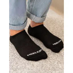 Heelium Men Pack Of 5 Printed Ankle Length Ultra-Soft, Thin & Breathable Socks-picture-36