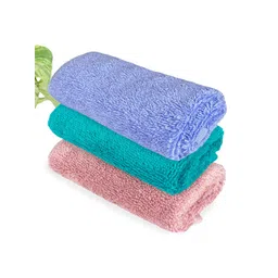 Heelium Pack of 3 Solid 600 GSM Face Towels-picture-24