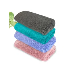 Heelium Set of 4 Solid 600 GSM Face Towels-picture-32