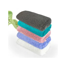 Heelium Set of 5 Solid 600 GSM Face Towels-picture-16