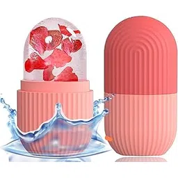 Heeva Creation Ice Roller For Face Massager, Face Ice Roller To Enhance Skin Glow, Shrink & Tighten Pores, Puffy Eyes, Acne, Pimple, Facial Ice Roller, Reusable & Unbreakable.Colour- Multi Colour.Pack OF 1.-image-39