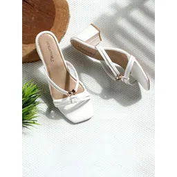 HEIGHTEN Women Leather Block Heel Sandals-picture-30