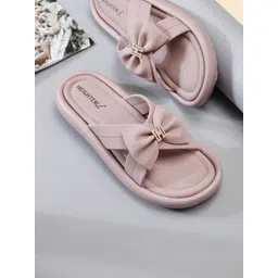 HEIGHTEN Women Open Toe Flats with Bows-picture-34