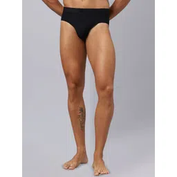 Hektor Mid-Rise Seamless Basic Briefs MBF-2 Magnetic Black-picture-32