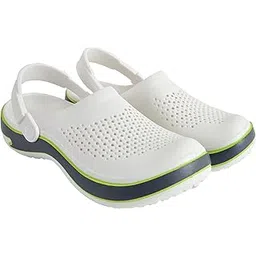 heleey Cartoon Embellished Slip-On Clogs, Lightweight Comfortable Footwear for Women and Girls (White, UK Footwear Size System, Adult, Women, Numeric, Medium, 6)-picture-45