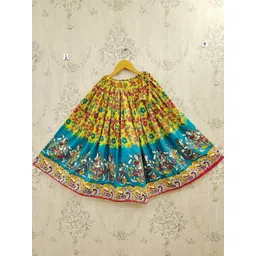 Helene Girls Printed Ready to Wear Lehenga & Blouse With Dupatta-picture-28