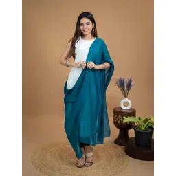 HELLA FASHIONS Cotton Dupatta WIth Taping Border-picture-10