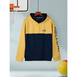 HELLCAT Boys Colourblocked Hooded Sweatshirts-picture-44