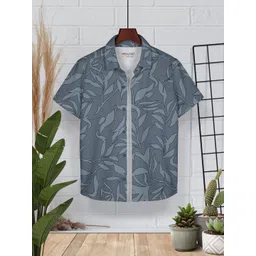 HELLCAT Boys Floral Opaque Printed Casual Shirt-picture-27