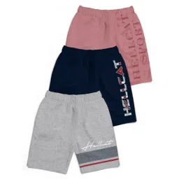 HELLCAT Boys Multi Printed Shorts (Pack Of 3)-picture-11