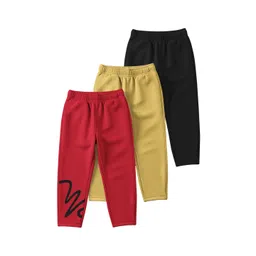 HELLCAT Boys Pack Of 3 Mid-Rise Track Pants-picture-18