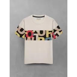 HELLCAT Boys Printed Applique T-shirt-picture-45