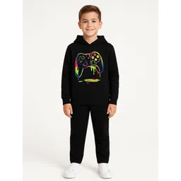 HELLCAT Boys Printed Long Sleeves Sweatshirt With Jogger-picture-30