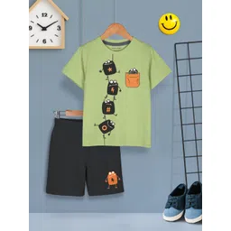 HELLCAT Boys Printed T-shirt with Shorts-picture-34
